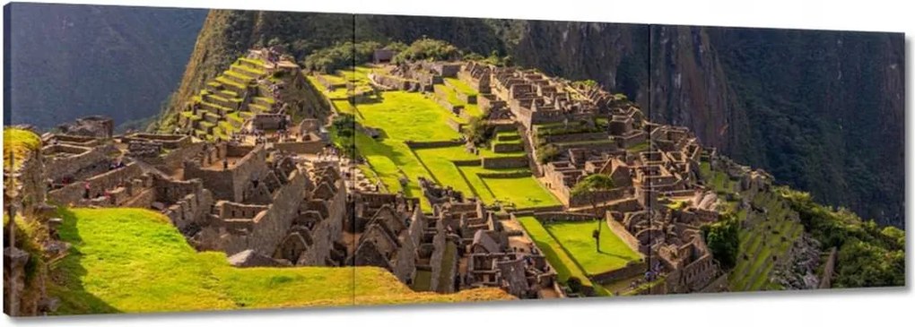 Vászonkép 90x30 Machu Picchu az inkák óvárosa