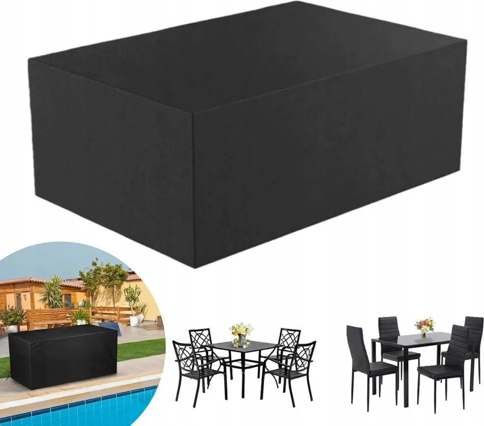 Ponyva tok kerti bútorok asztal nagy vízálló