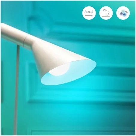 2 db-os készlet RGBW dimmelhető LED izzó A60 E27/9W/230V 2200–6500K Wi‑Fi + távirányító - WiZ
