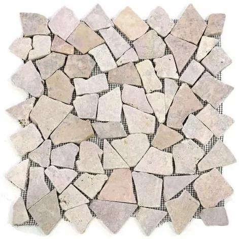 Mozaik burkolat DIVERO® 1m2 - márvány, rózsaszín