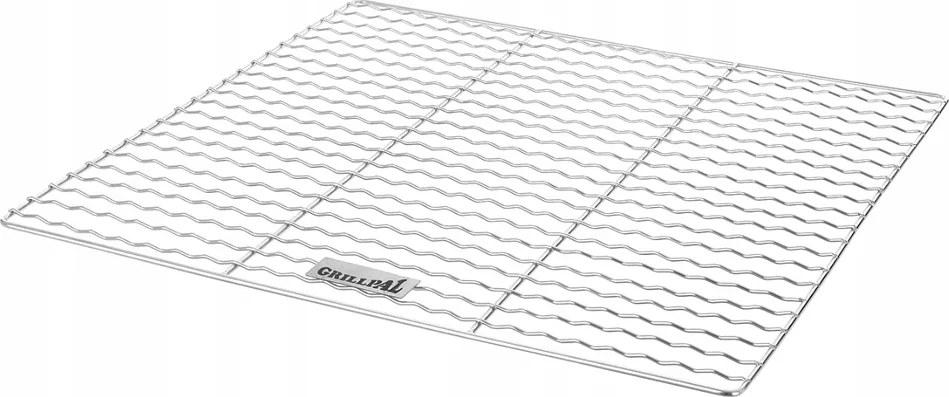 Füstölő/Grillrács Inox Atest 45x45cm Grillpal bordázott