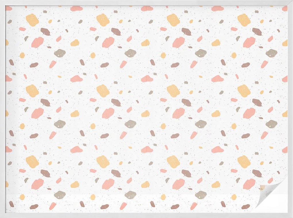 Szélvédőfólia Adatvédelem Absztrakt terrazzo 200x146 cm