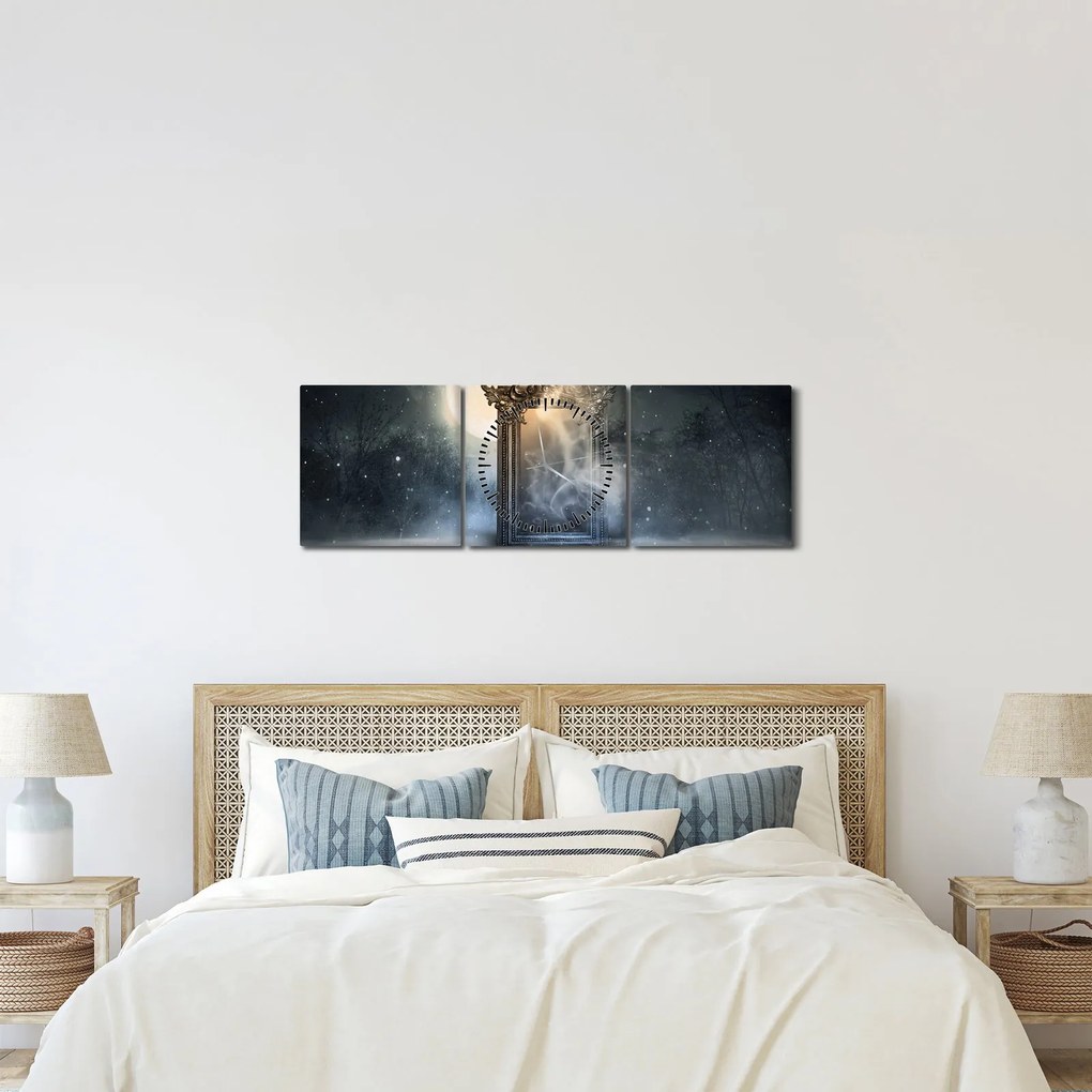 Kép - Varázstükör (órával) (90x30 cm)