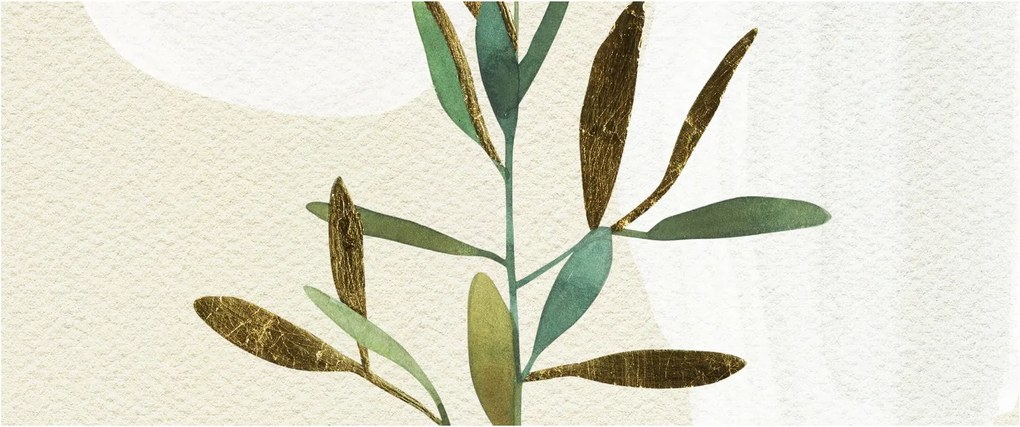Kép - Akvarell ág N⁰2 (120x50 cm)