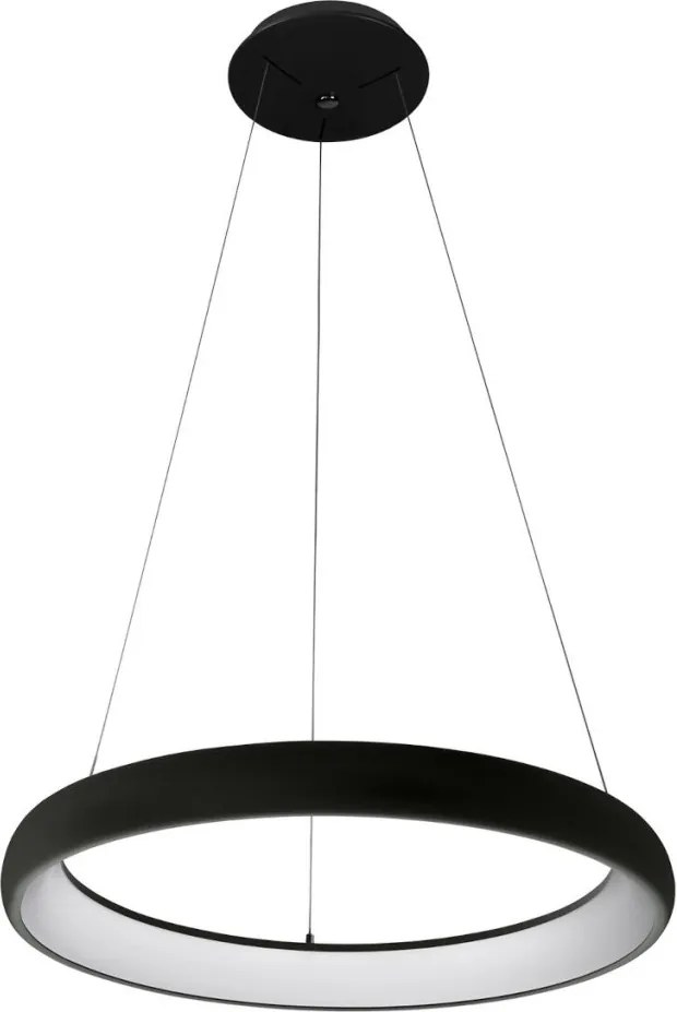 ITALUX 5280-850RP-BK-4 ALESSIA Modern Led Függesztett Lámpa Fehér, Fekete LED IP20