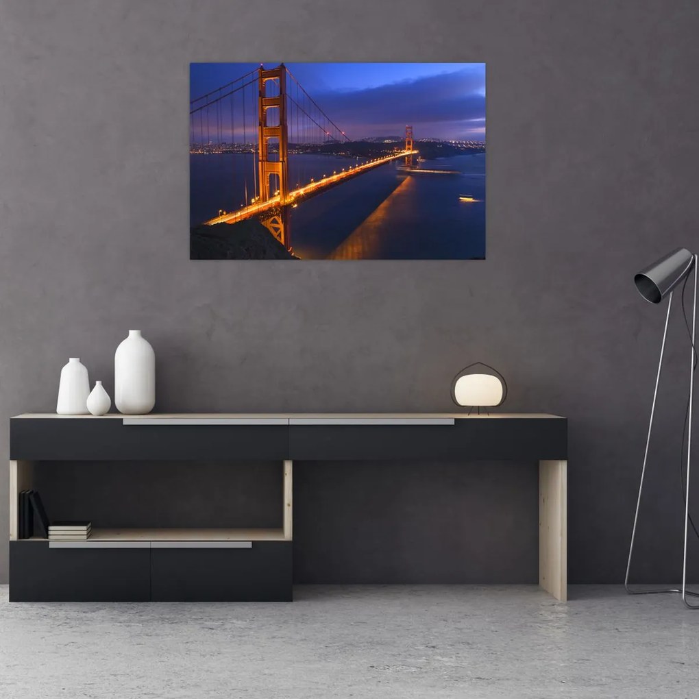 Kép - Golden Gate híd (90x60 cm)