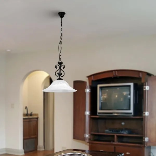 Rabalux 7776 - Csillár láncon DOROTHEA 1xE27/60W/230V