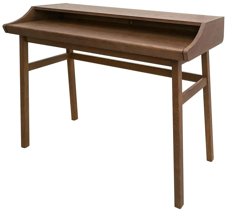 Carteret íróasztal kihúzható asztallappal, szélesség 115 cm - Woodman
