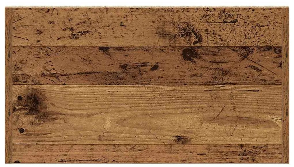 antik fa színű szerelt fa mosdószekrény 60 x 33 x 80 cm