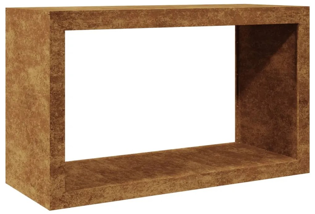 tűzifa állvány 100x40x60 cm időjárásálló acélból