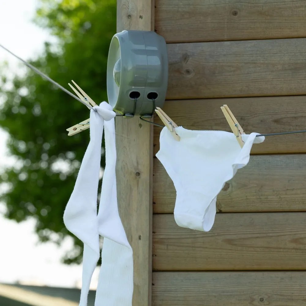 Szürke fali ruhaszárító 30 m – Addis