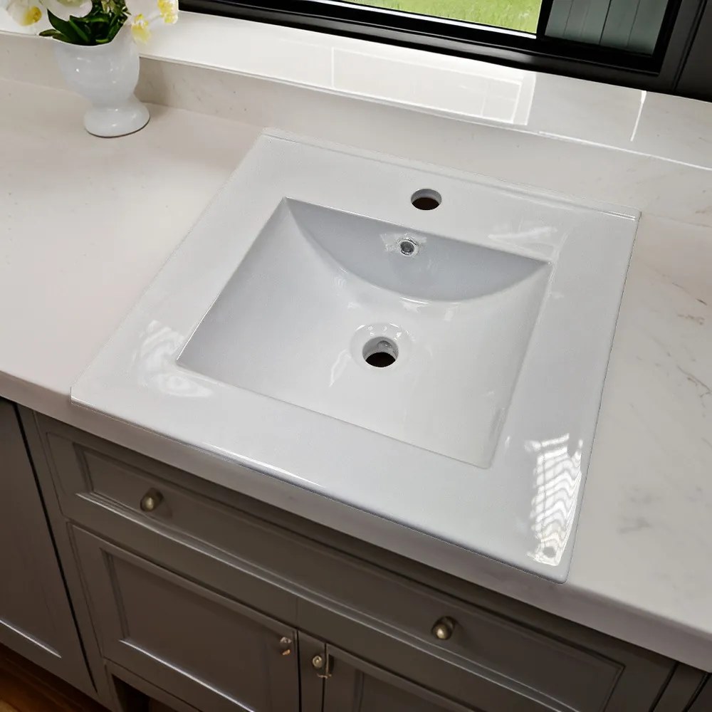 Lava beépíthető mosdó 52 x 46 cm