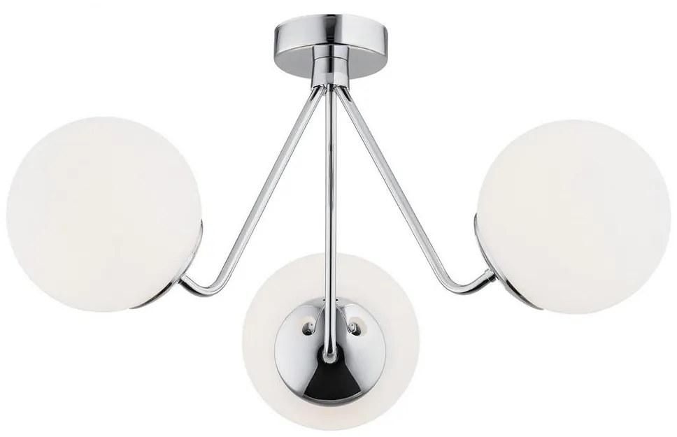 Argon 1477 - Felületre szerelhető csillár TOMAR 3xE27/15W/230V fényes króm