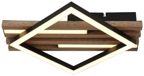 Globo 67344D - OBRIEN LED mennyezeti lámpa 19W, 230V, 3000K, 31x33 cm