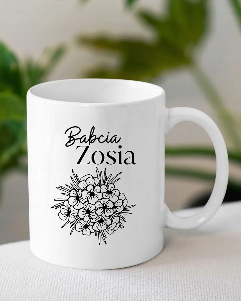 Bögre Fehér Vicces Ajándék Nagymama Nap Nagymama Név Személyre Szabás