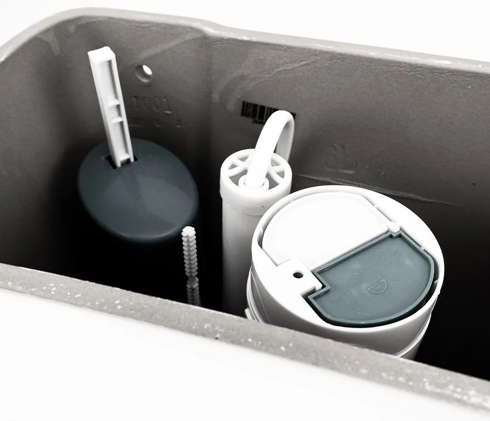 Cleano monoblokkos WC alsó kifolyással ülőkével