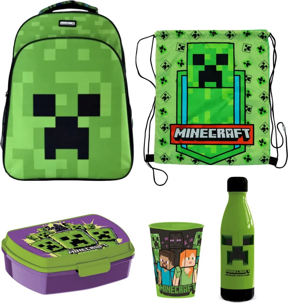 Minecraft Green Creeper sulis csomag 5 részes