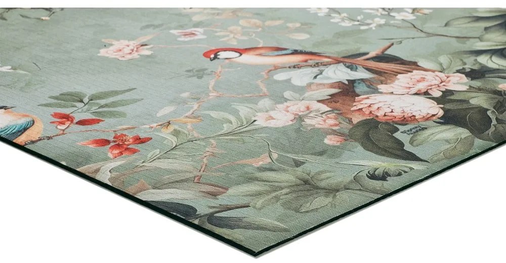 Világoszöld mosható futószőnyeg 52x100 cm Ricci Monet – Universal