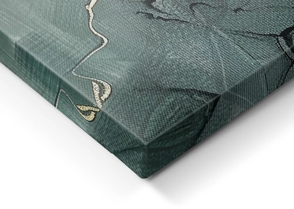 Kép szett kézzel festett részletekkel 2 db-os 50x70 cm Aventurine – Styler