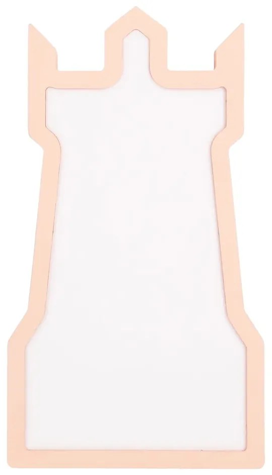 Rózsaszín gyerek éjjelilámpa Tower – Candellux Lighting