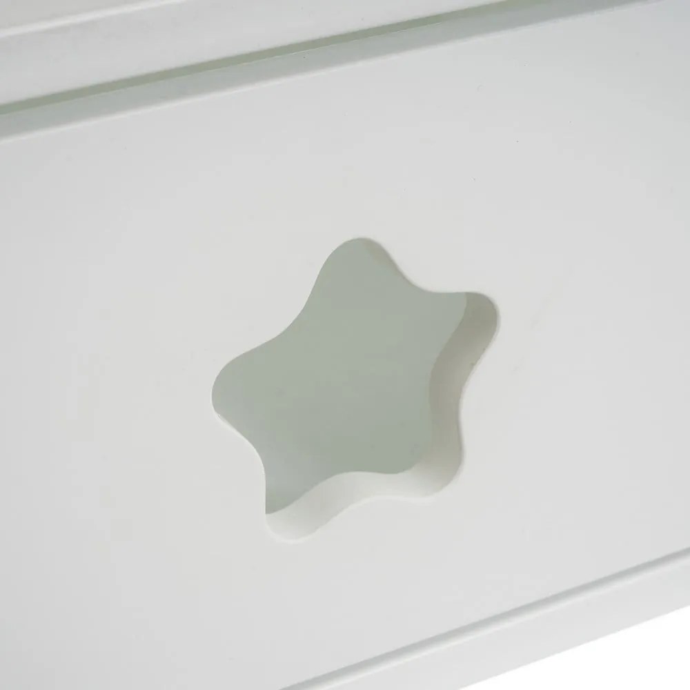 Fehér gyerek éjjeliszekrény – Casa Selección