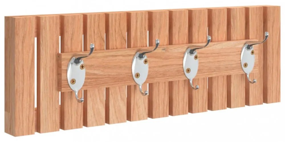 tömör diófa fali akasztó 42 x 8,5 x 14 cm
