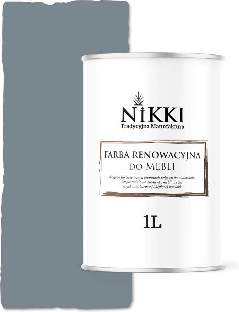 Konyhabútor Festék Szekrény Frontok Mókus Szürke RAL7000 Szatén 1L