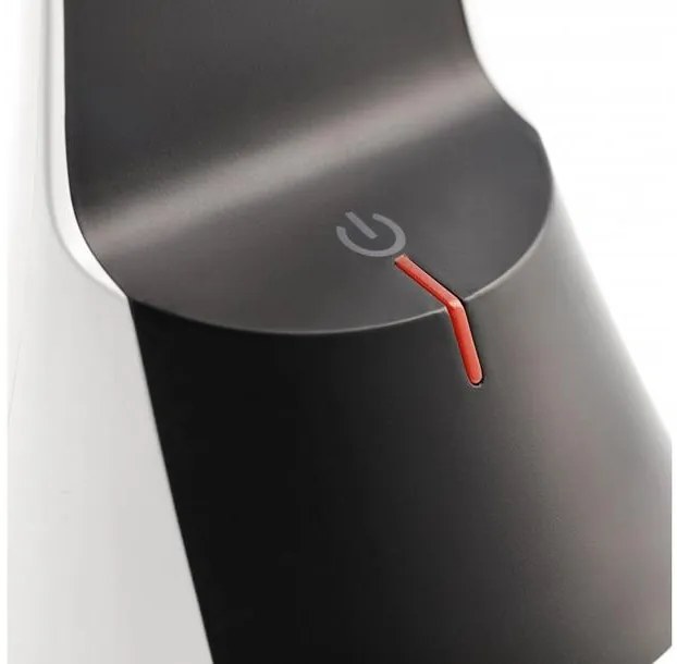 Lámpa Asztali FLOWER 4W, 240lm, DC 5V, 1A, 4000K, battery 1800MAh, Ra>80, fekete/fehér