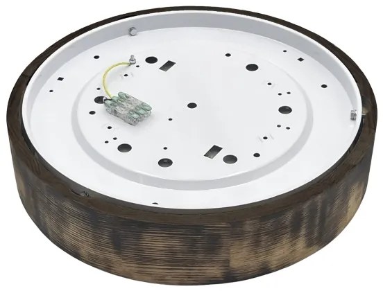 Brilagi - Mennyezeti lámpa CARVALHO SMOKEY 2xE27/60W/230V tölgy, átm. 37,5 cm