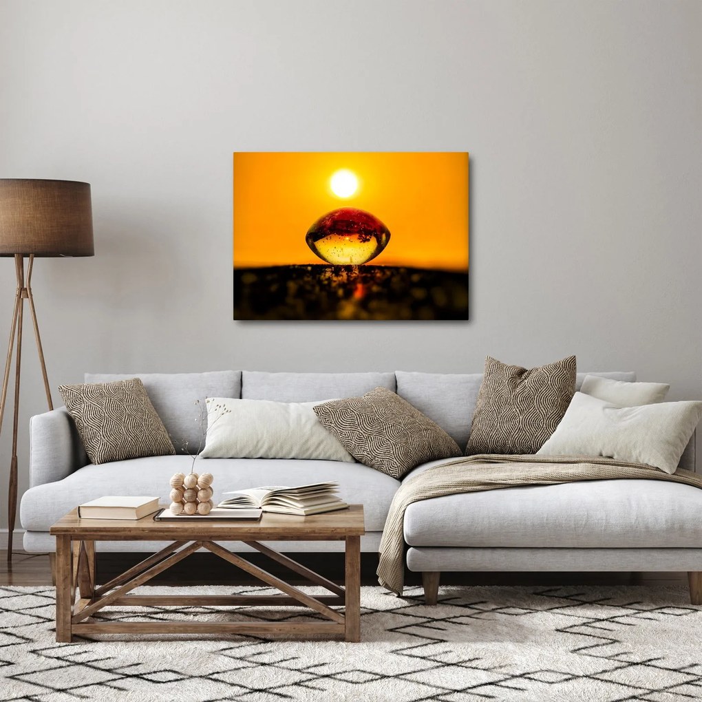 Egy üvegcsepp képe (70x50 cm)