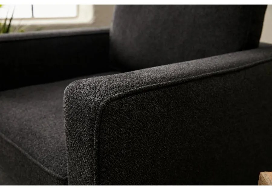 Fotel Berlin - Antracit, Arany