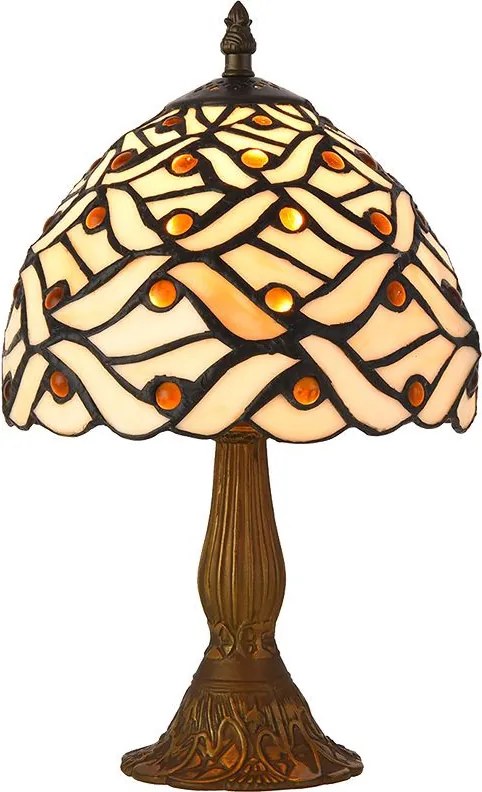 Prezent TIFFANY XVIII. 224 Asztali lámpa 1x40W/E14 IP20