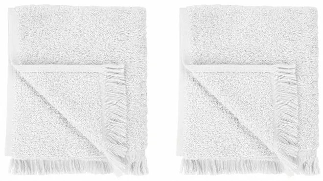 Fehér pamut törölköző szett 2 db-os 30x50 cm FRINO – Blomus