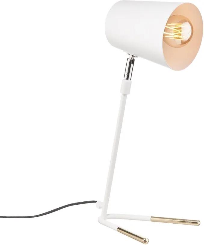 LUXA asztali lámpa, fehér 47cm