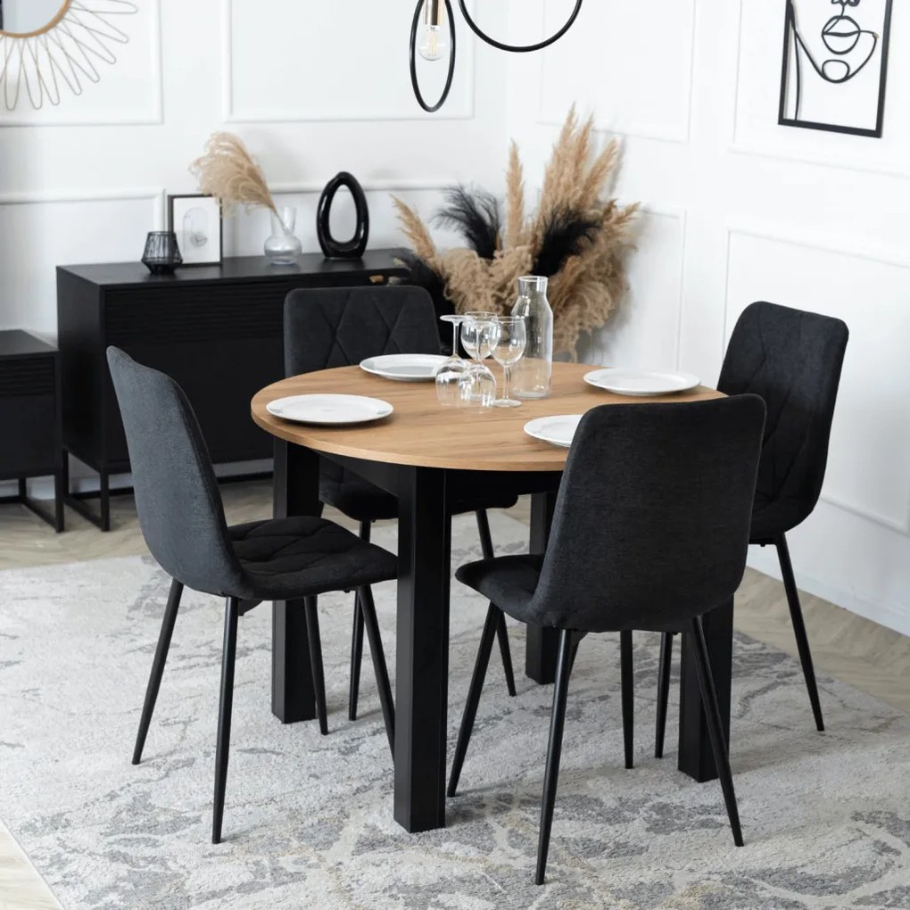 Szék fekete színben. ROBIN 2