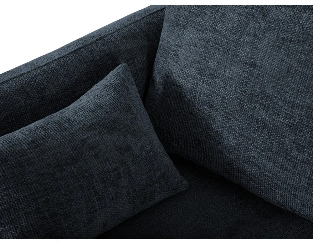 Sötétkék sarokkanapé (bal oldali) Matera – Cosmopolitan Design