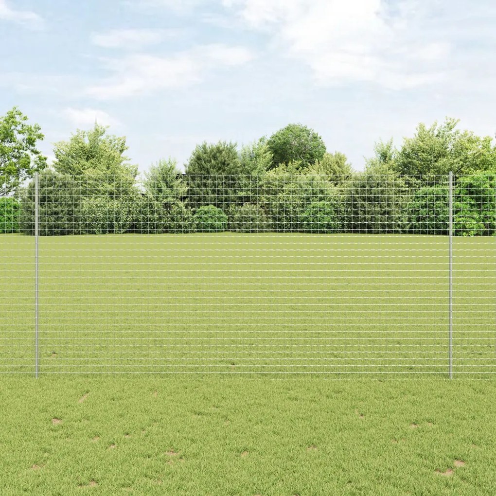 Kerti Kerítés Szett 2 db Horganyzott acél 10 x 1.5 m Tartós