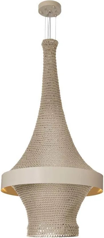 ANTIGO 5035 DOTA Modern Led Függesztett Lámpa Bézs E27, LED IP20