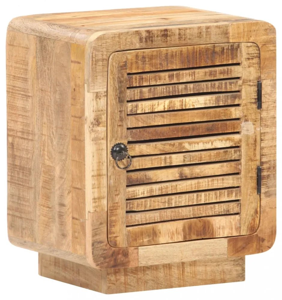 nyers mangófa éjjeliszekrény 40 x 30 x 50 cm