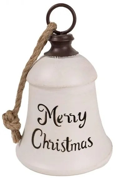 Karácsonyi harang felakasztható Merry Christmas felirattal