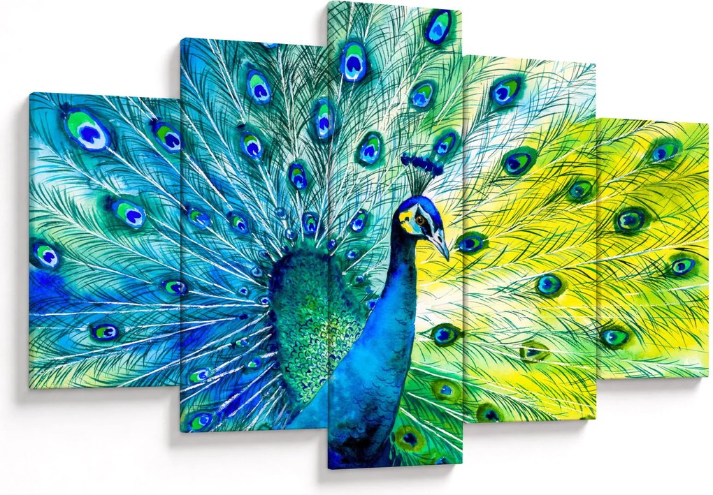 Páva képe (150x105 cm)
