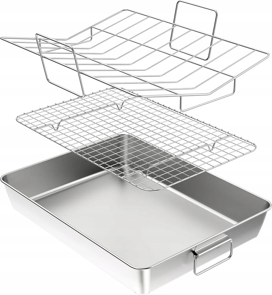 Grillező és rakott tepsi 3 részes szett