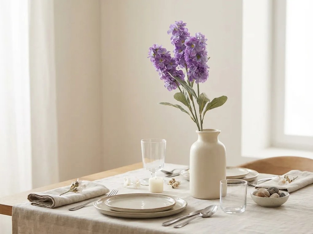 Művirág MATTHIOLA 56 cm, lila