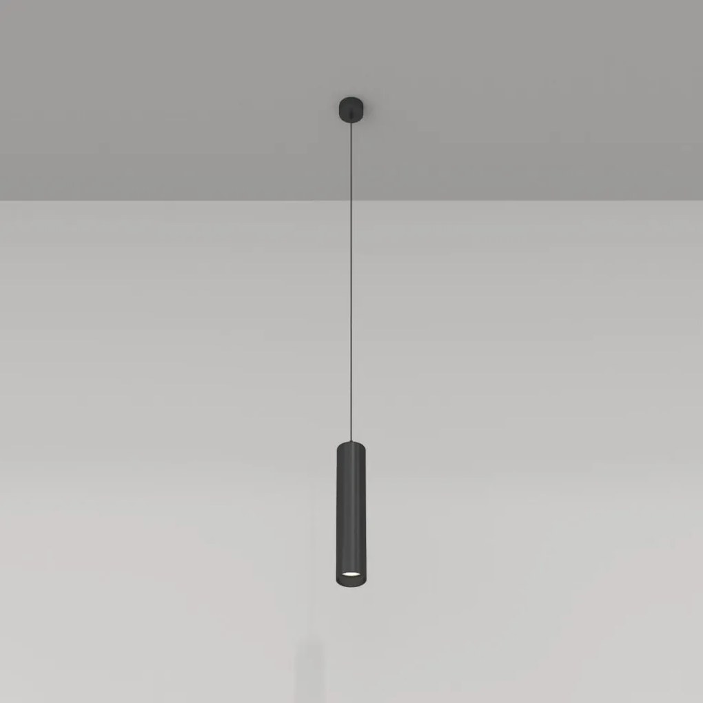 MAYTONI P075PL-01B FOCUS Hengeres Függesztett Lámpa Fekete GU10 IP20