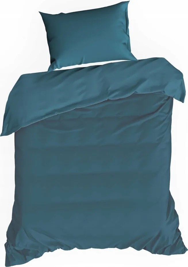 Ágyneműhuzat 140X200 pamut-szatén türkiz