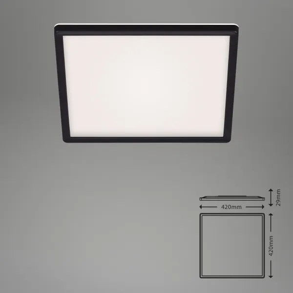 Briloner 7158-415 - LED Mennyezeti lámpa SLIM LED/22W/230V 42x42 cm