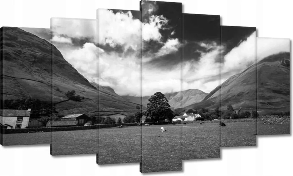 Festmények 140x80 Bárányok a réten