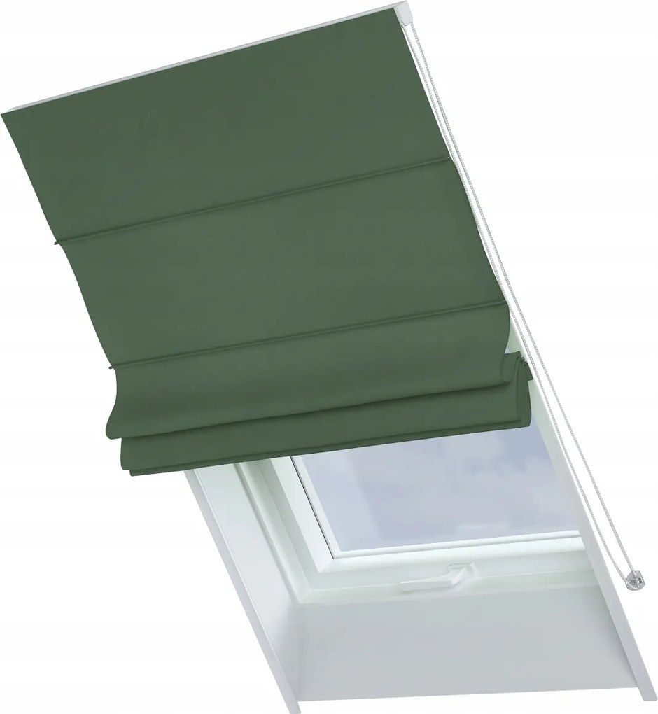 Kész redőny Rimini tetőtéri ablakra 50x60cm zöld
