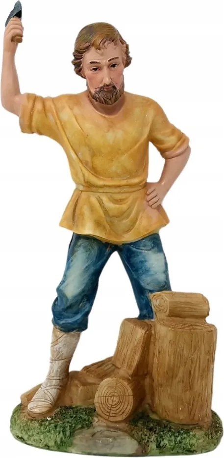 Betlehem Figura 'favágó' 30cm magas figurákhoz
