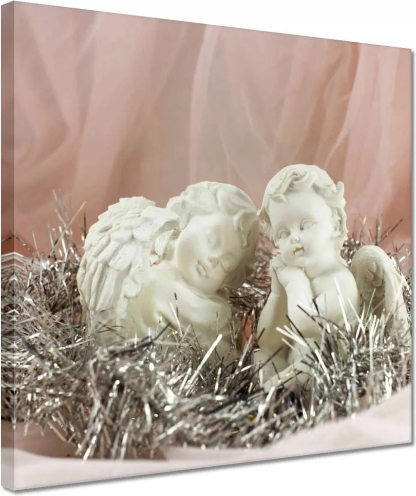 Vászonkép 30x30 Szimpatikus angyalkák